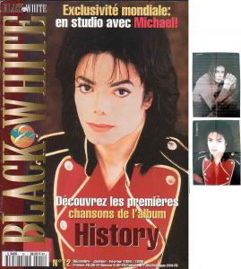 Black  White n°12 Décembre 1994 Janvier Février 1995 (scan poster 01)